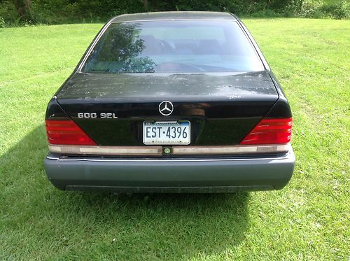 1992 Mercedes 600 sel v-12, image 6