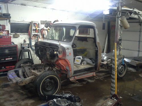 1955 ford f 100 pickup truck project ratrod or for parts