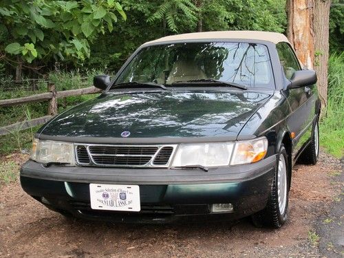 1995 saab 900 s ... convertible ... 1 owner ... kansas ... 38,811 original miles