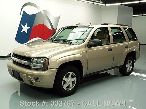 2005 chevy trailblazer ls tow hitch alloy wheels 49k mi texas direct auto