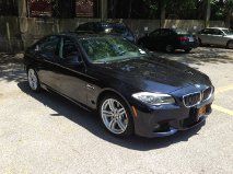 2012 bmw 535xi w/m sport package carbon black metallic +black interior