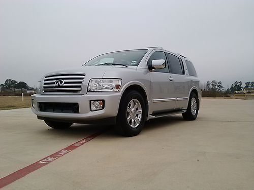 2005 infiniti qx56 base sport utility 4-door v8 suv 7 seats