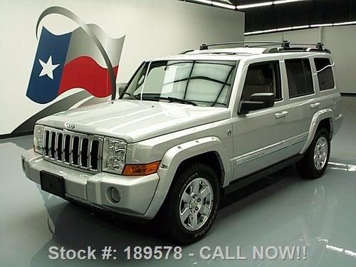 2006 jeep commander ltd 4x4 leather sunroof nav 63k mi texas direct auto