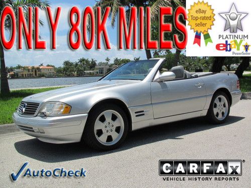 2000 00 mercedes sl500 v8 convertible * both tops * super clean * florida * wow