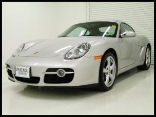07 porsche cayman 2.7 5-speed manual leather heated seats homelink side airbags