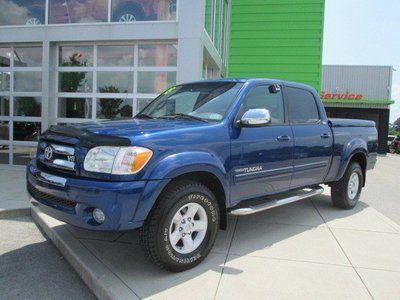 Tundra trd blue 4x4 4wd truck new tires clear title toyota crew cab