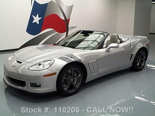 2012 chevy corvette z16 gs z51 convertible nav 84 mi texas direct auto