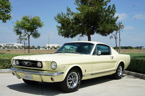 1966 ford mustang true gt fastback survivor  ca garage find no reserve