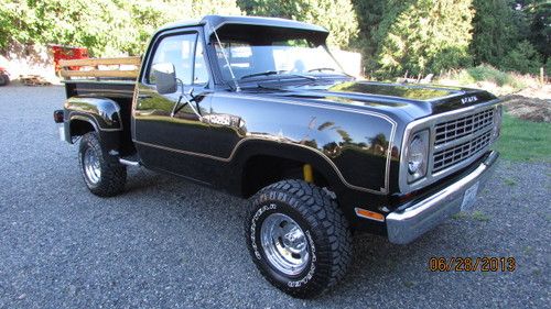 1979 dodge warlock power wagon 4x4