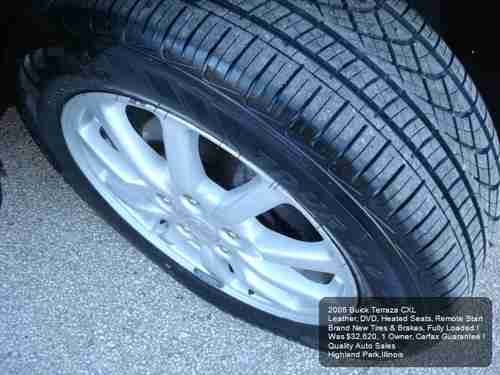 2005 BUICK TERRAZA CXL LEATHER HEATED SEATS REAR DVD NEW TIRES 1 OWNER CARFAX !, US $6,975.01, image 13