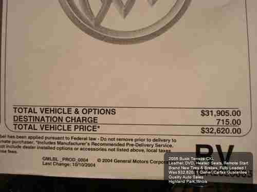 2005 BUICK TERRAZA CXL LEATHER HEATED SEATS REAR DVD NEW TIRES 1 OWNER CARFAX !, US $6,975.01, image 17