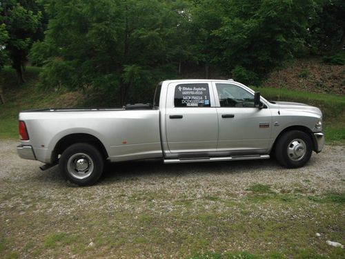 2012 dodge 3500, silver, 6.7 liter cummins, crew cab