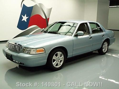 2011 ford crown victoria lx 6-passenger leather 47k mi texas direct auto