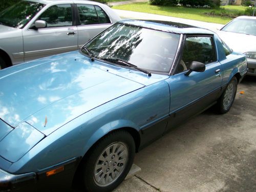 1984 mazda rotary rx7 gsl-se fresh13b six port race,alum intake holley 600  carb