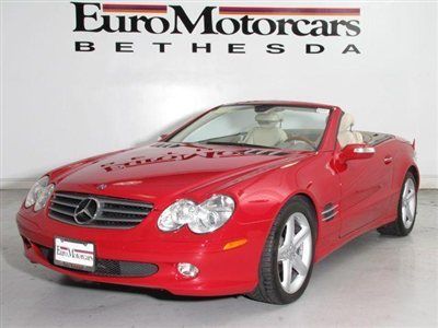 Mars red convertible stone navigation leather  07 leather 05 sl550 sl55 used dc