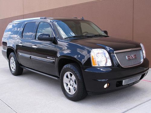 07 gmc yukon denali xl 6.2l awd navi roof camera tv/dvd 3rd row seat 1owner