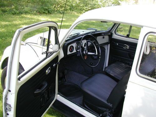 1969 volkswagen super beetle sedan od 28400 - restored