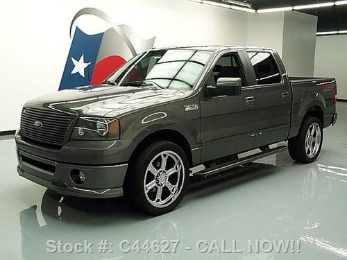 2007 ford f-150 fx2 sport sunroof nav dual dvd 22's 48k texas direct auto