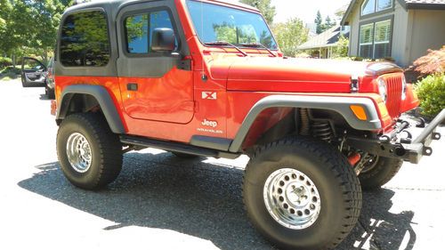 2005 jeep wrangler x sport utility 2-door 4.0l hardtop