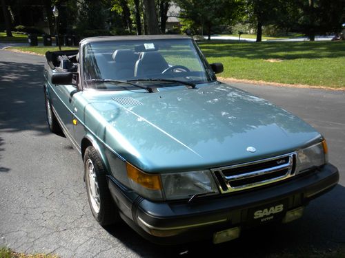 1991 saab 900 turbo convertible 2-door 2.0l