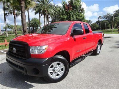 2011 toyota tunda double cab,automatic,v8,4k miles,like new,cln carfax,trades ok