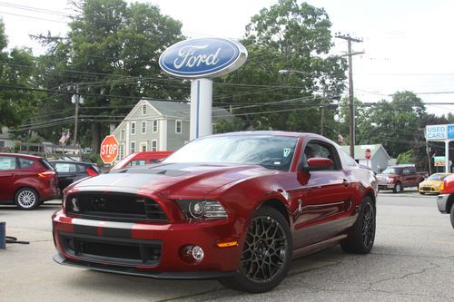 2014 shelby gt500 svtpp track pack navigation recaros shaker pro