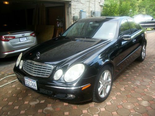 E350 black  75k  excellent condition  loaded new michelins sun roof leather gps