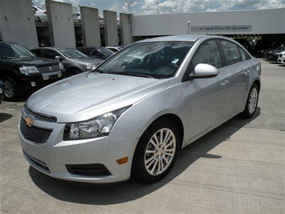 2011 chevrolet cruze eco *one owner** manual transmission silver low $$  fl