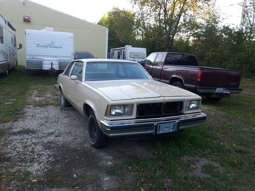 1978 chevrolet malibu base coupe 2-door 5.0l