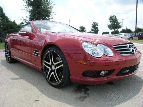 2004 sl500 super sharp mars red/stone good miles great price! l@@k!!