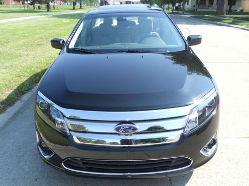 2012 ford fusion sel 2.5l*no reserve*blinds*moon*back up camera /sensor*rebuilt