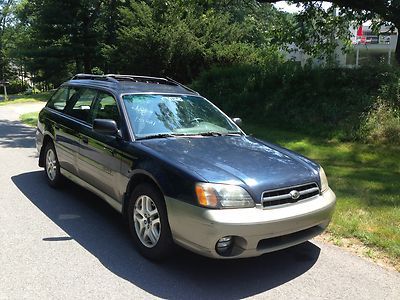 2000 subaru outback wagon-4cyl nr.27 mpg-best all whl.drive-back2 school coming!