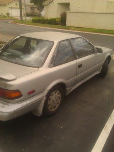 1988 Toyota Corolla GTS Silver, image 3
