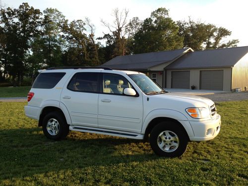 2002 toyota sequoia limited 4x4