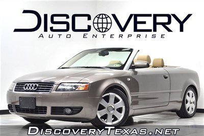*67k miles* free 5-yr warranty / shipping! turbo tiptronic leather cabriolet