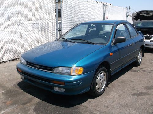 1995 subaru impreza, no reserve