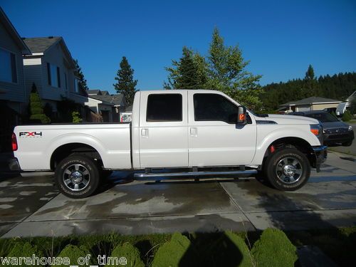 2011 ford f-series f-250 super duty fx4 off road v8 6.2l gas 20k clean title