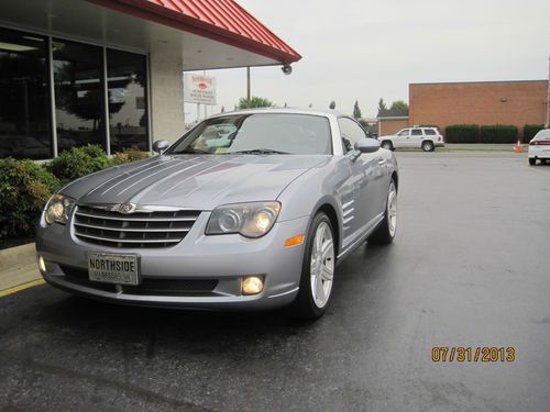 Sapphire silver blue metallic, two tone leather interior, low mileage only 33k!