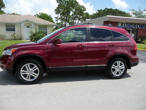 2010 honda cr-v ex-l navigation and roof rack sport utility 4-door 2.4l