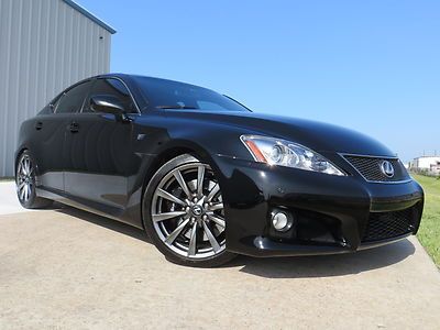 08 lexus is-f (416-horsepower) 8-speed nav cam mark-levinston  key-less 1-owner