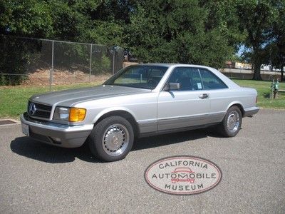 Well taken care of 1985 mercedes 500sec