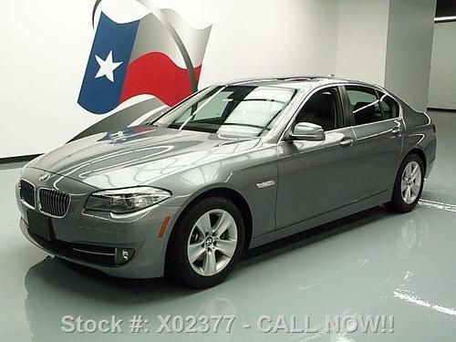 2012 bmw 528i sedan turbo sunroof nav rearview cam 27k! texas direct auto