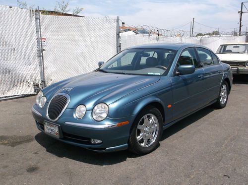 2001 jaguar s-type, no reserve