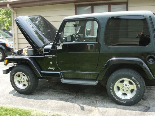 2001 black jeep wrangler