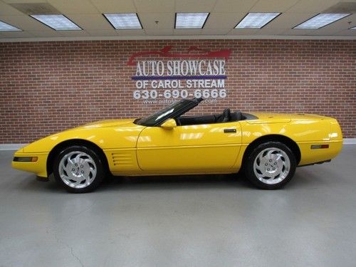 94 corvette convertible competition yellow 29k miles!