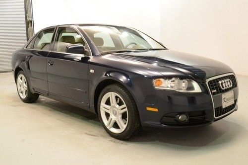 08 audi a4 2.0t quattro sunroof pwr htd leather  keyless clean carfax kchydodge