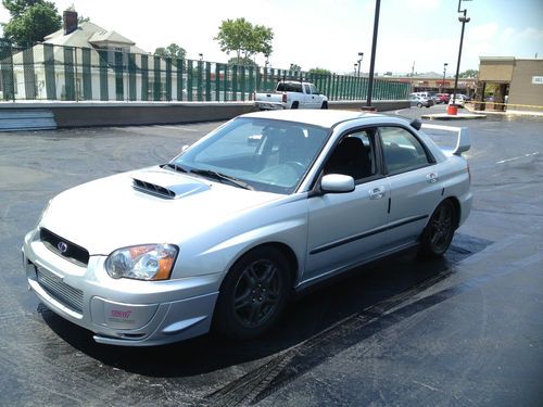 2004 subaru impreza wrx sedan 4-door sti bodykit