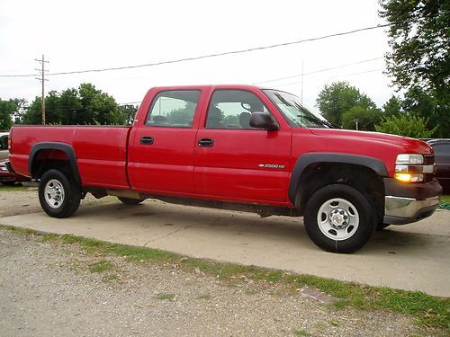 Chevrolet silverado 2500 hd crew cab 46,000 miles work truck