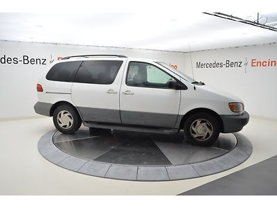 2000 TOYOTA SIENNA XLE, CLEAN CARFAX, 2 OWNERS, WELL MAINTAINED, VERY NICE!, image 3