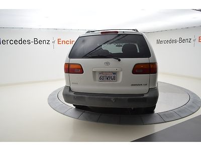 2000 TOYOTA SIENNA XLE, CLEAN CARFAX, 2 OWNERS, WELL MAINTAINED, VERY NICE!, image 10